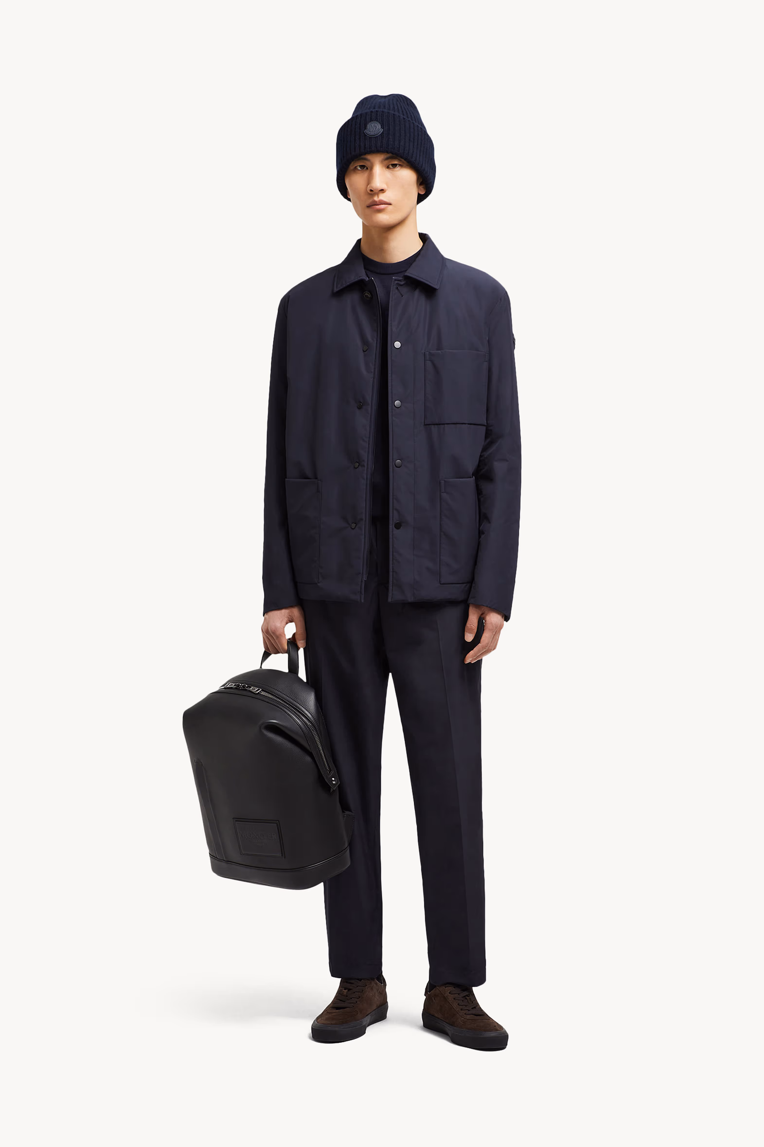 Pantalon de survêtement déperlant Bleu Moncler 0